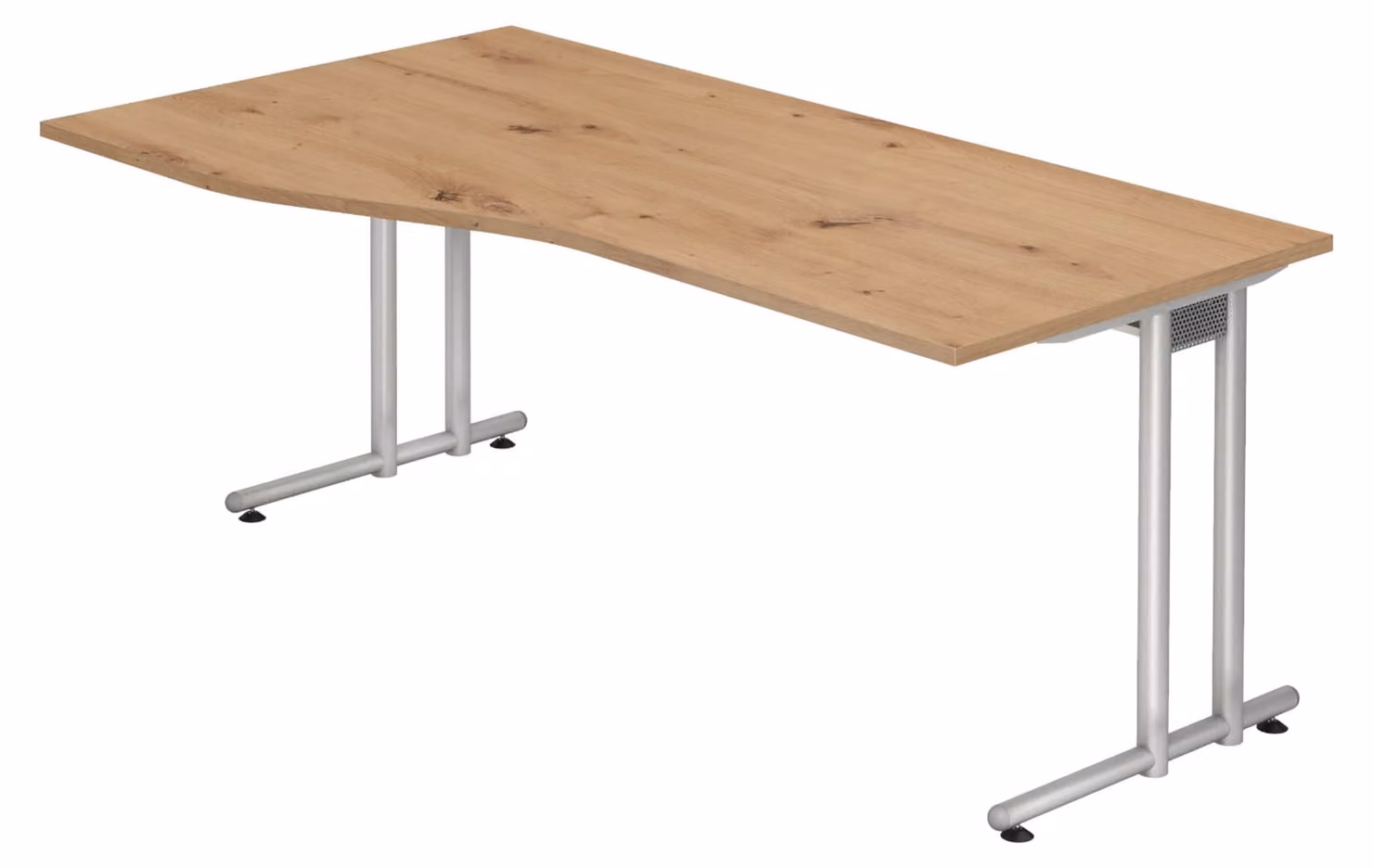 bümö Scrivania Serie-N - Decorazione: rovere nodoso, dimensioni: 180 x 100 cm