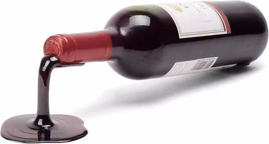 Scaffale per vino a doppia fila con doppio supporto a sbalzo