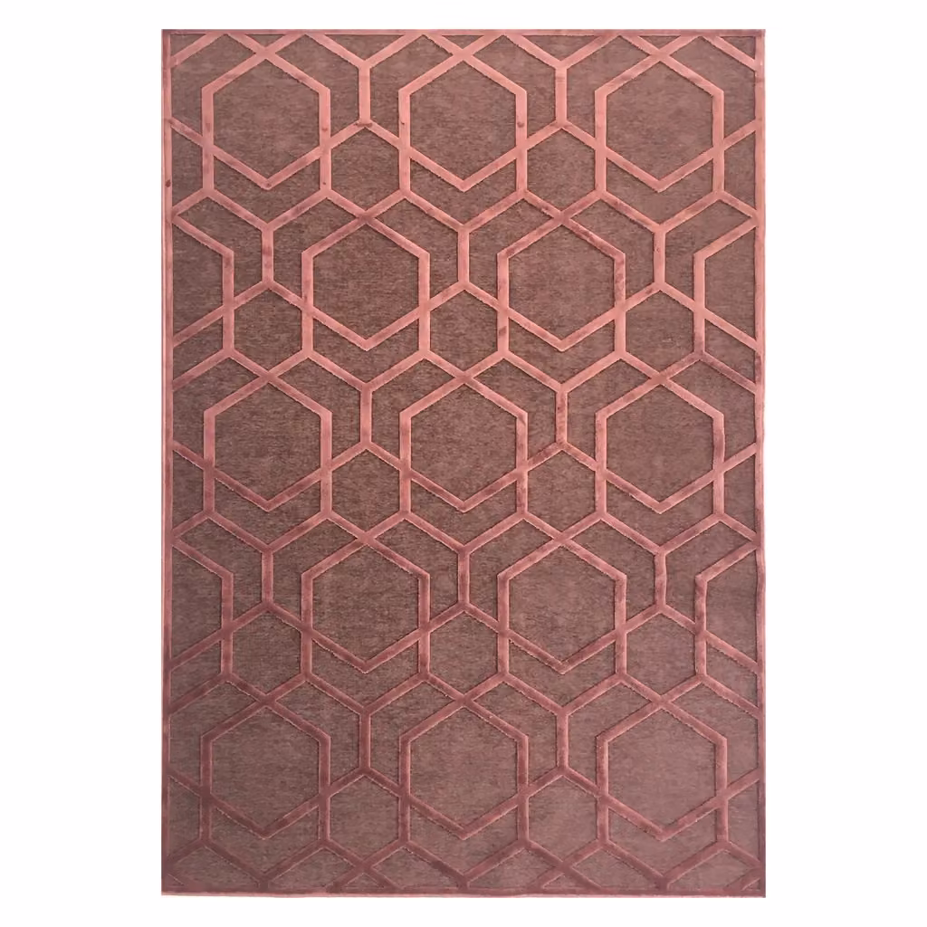 Tappeto Lasoma Punti in Ciniglia 100% Viscosa, Beige, L 230 x P 160 cm
