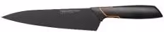 Coltello da chef Fiskars EDGE in acciaio inox nero con lama da 19 cm