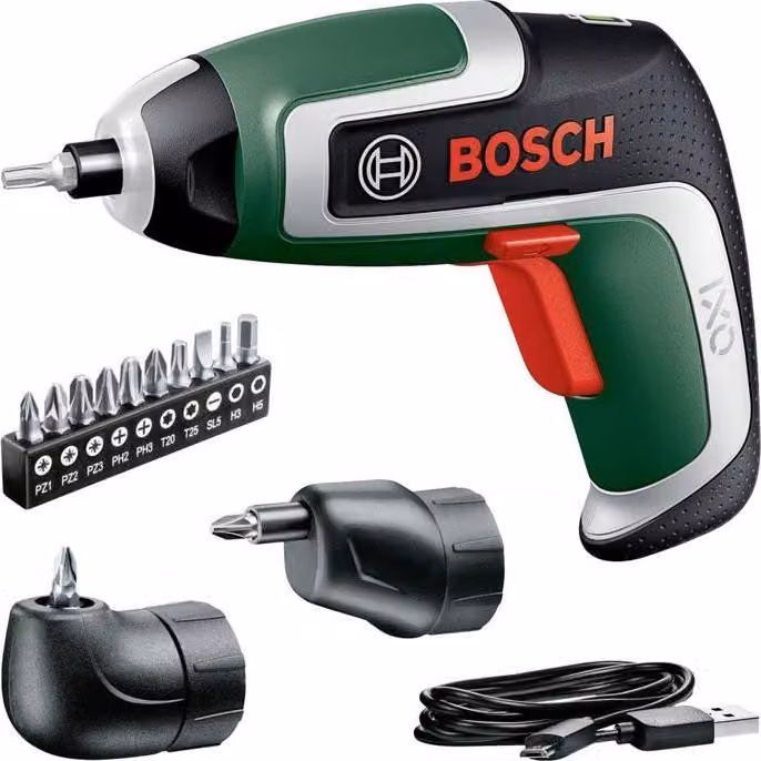 Avvitatore a batteria Bosch IXO 7, 3,6 V, 2,0 Ah Li-Ion, con batteria e valigetta
