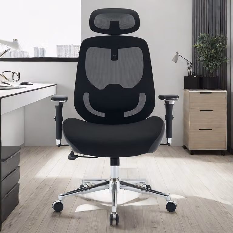 Sedia ergonomica da ufficio - Sedia da ufficio - Sedia ergonomica per persone alte - Sedia da lavoro - Sedia girevole