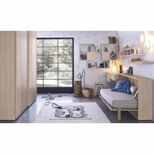 Letto singolo a scomparsa orizzontale Colombini Casa - Click