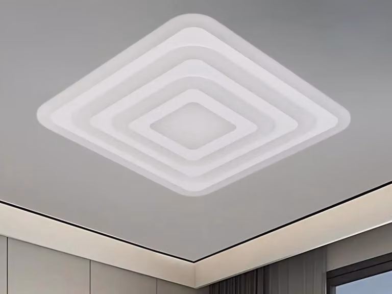 Lampada a soffitto LED NEDES con telecomando, 95W - J1304/W