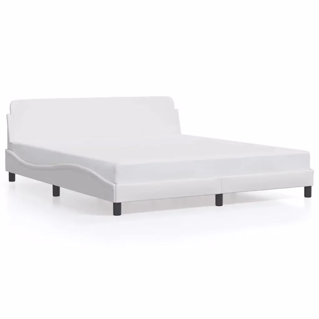 Giroletto Dover vidaXL Bianco in Similpelle L: 152 cm, P: 203 cm, H: 74,5 cm – 2