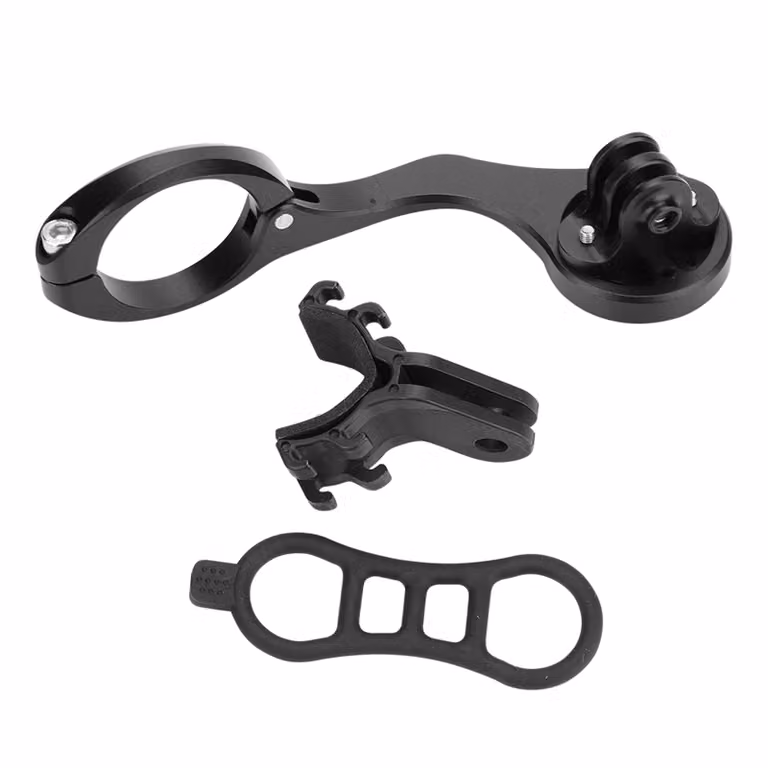 Supporto per manubrio da bicicletta, supporto per computer da bicicletta, supporto per computer da bicicletta, supporto per videocamera d'azione da bicicletta, supporto per prolunga da bicicletta