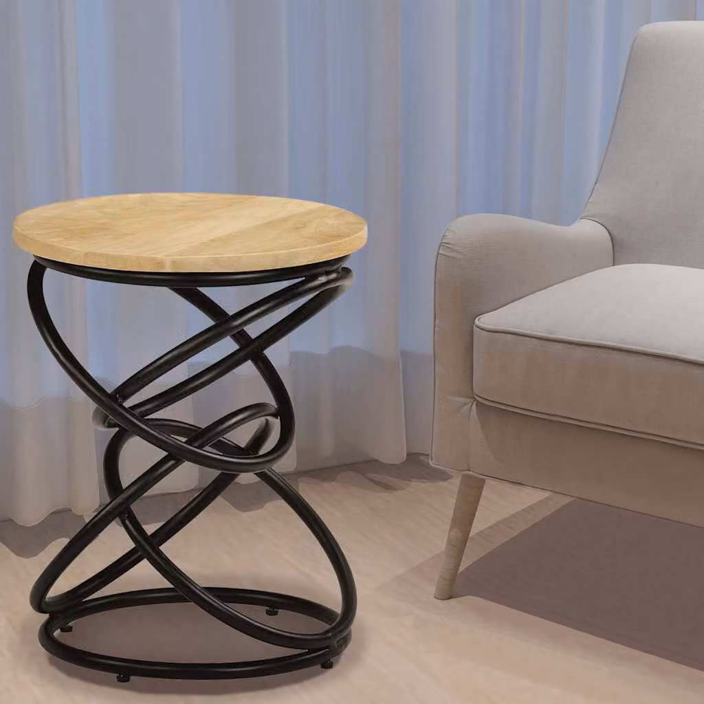 vidaXL Tavolino di Servizio in Legno Massello di Mango 40x50 cm