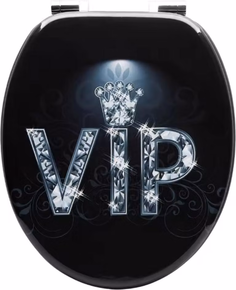 Happyment Sedili antibatterici per WC VIP - Universali - Soft-Close - Sedile per WC