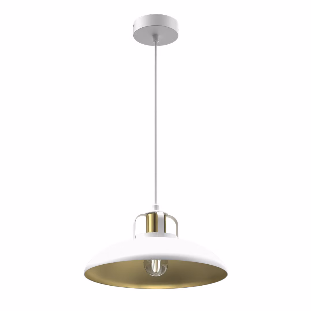 Milagro FELIX lampadario a sospensione MLP7704 bianco / oro