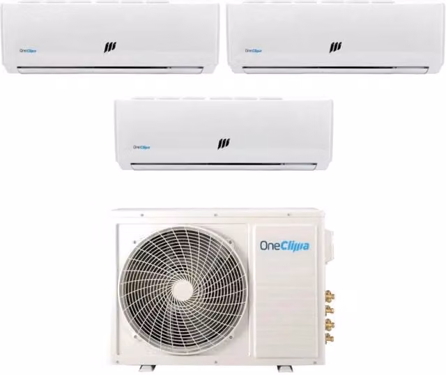 Condizionatore Trial Split OneClima Pro 12+12+12 Bianco con Wi-Fi e Controllo via App Classe Energetica A++