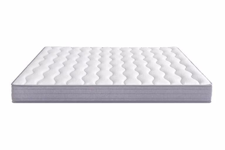 Materasso a molle insacchettate Flieks, 160x200 cm, 20 cm di altezza, modello H3, materasso ergonomico per chi dorme sulla schiena, sulla pancia e su un fianco, colore bianco