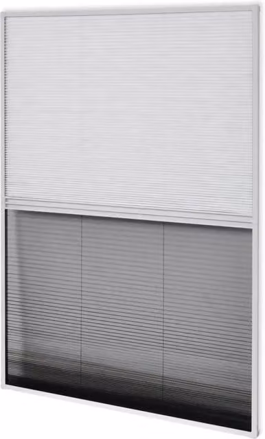 Zanzariera Plissettata in Alluminio DESIGN IN con Tendina Opaca CFW2550992 L: 80 cm, H: 100 cm