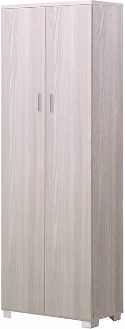 Kit Armadio SARMOG in Olmo Chiaro con Ante a Battente, H 180 x L 62 x P 34 cm