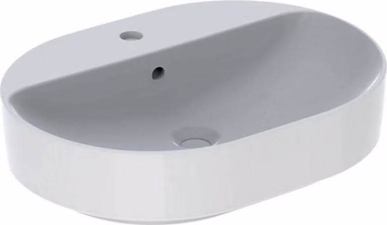 LAVABO DA APPOGGIO ELLITTICO "VARIFORM" CPR 60 cm