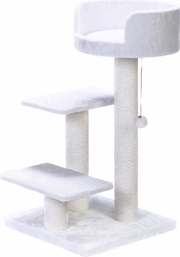 Beeztees Serpa Figo tiragraffi bianco