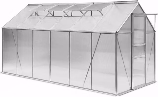 Serra in policarbonato alveolare 4 mm Ezooza Toby 190 x 380 cm