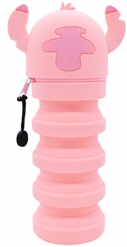 Custodia in silicone 2 in 1 con penne e tasca
