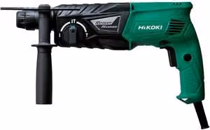 Tassellatore HiKOKI DH24PH SDS Plus con alimentazione a rete, 730W e 2,7J, colore verde