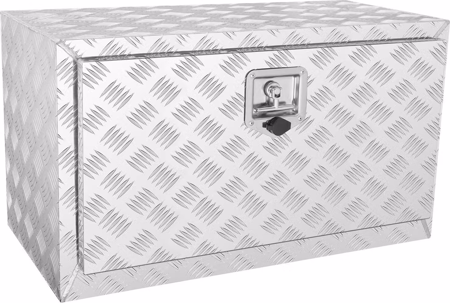 Cassetta portattrezzi in alluminio per autocarri, 76,2 x 35,6 x 40,6 cm, per rimorchi e camper