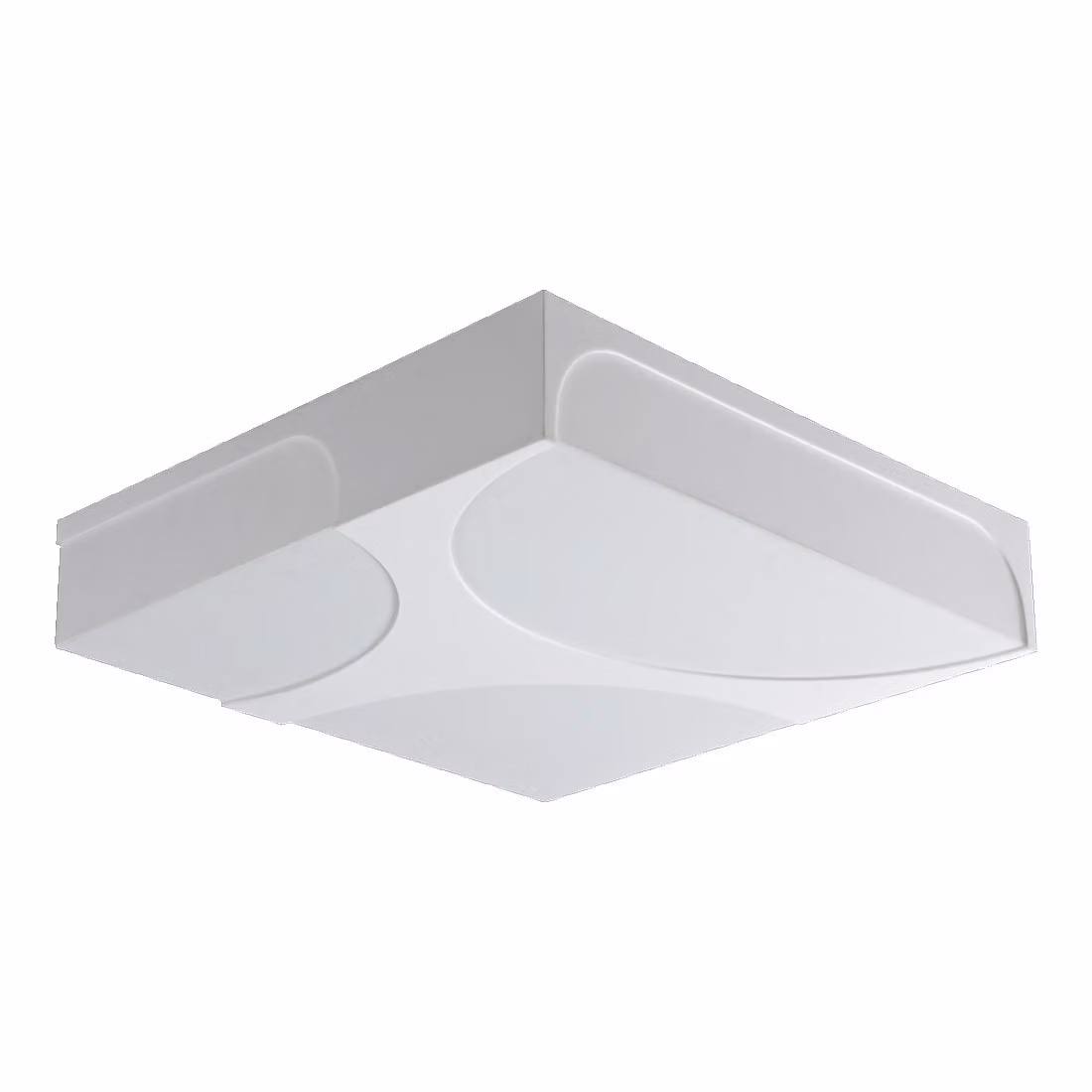 Plafoniera TANGO 1xT5circle/40W,400x400, plastica bianca L: 400, H: 400, presa T5, dimmerabile