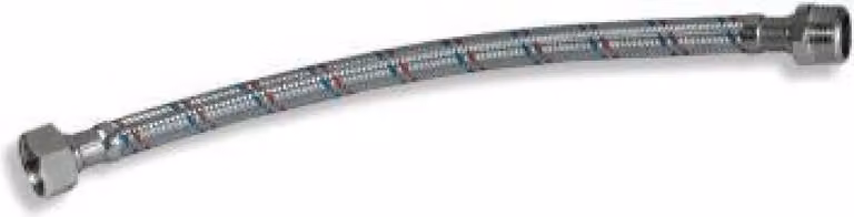 tubo in acciaio inox W3/8 "xM3/8" 30cm