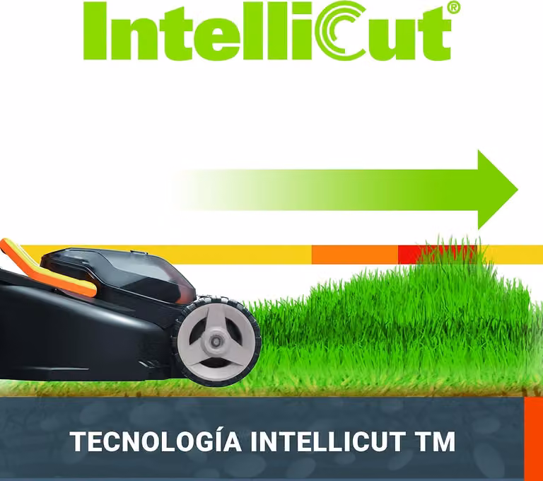 Tagliaerba a batteria - Larghezza di taglio 34 cm - Motore brushless potente - 2 batterie da 4,0 Ah - 40V - Nero