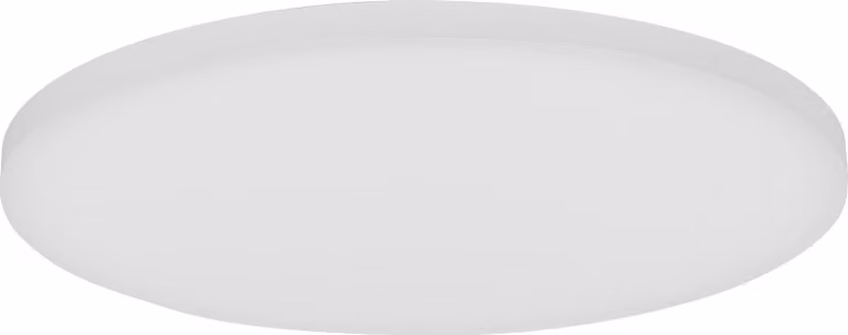 LEDVANCE Planon Frameless Apparecchio a pannello senza cornice di colore bianco con tecnologia LED avanzata, 28 W, forma rotonda (diametro 450 mm), colore della luce bianco caldo a 3000 K, corpo in alluminio