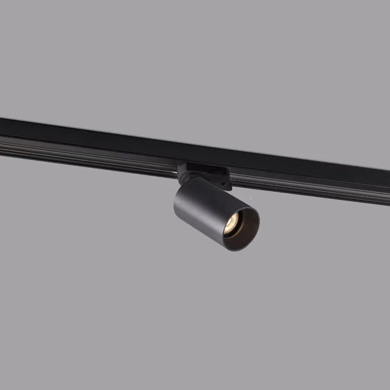 Spot LED a binario trifase STAN 12W 2700K Nero