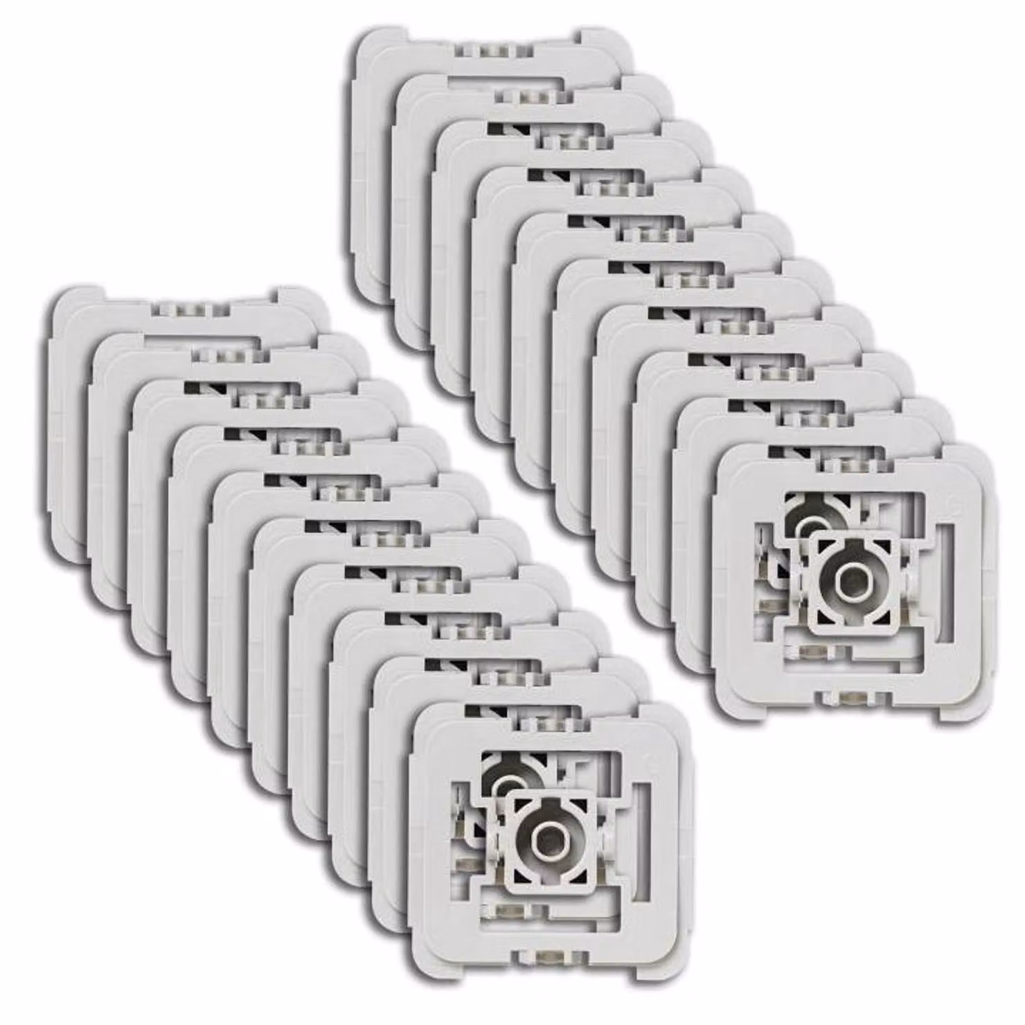 Set di adattatori Homematic Gira 55, 20er Set