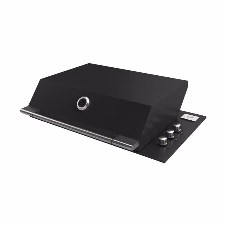Coperchio alto nero per Barbecue Professional Outdoor Fulgor 80cm