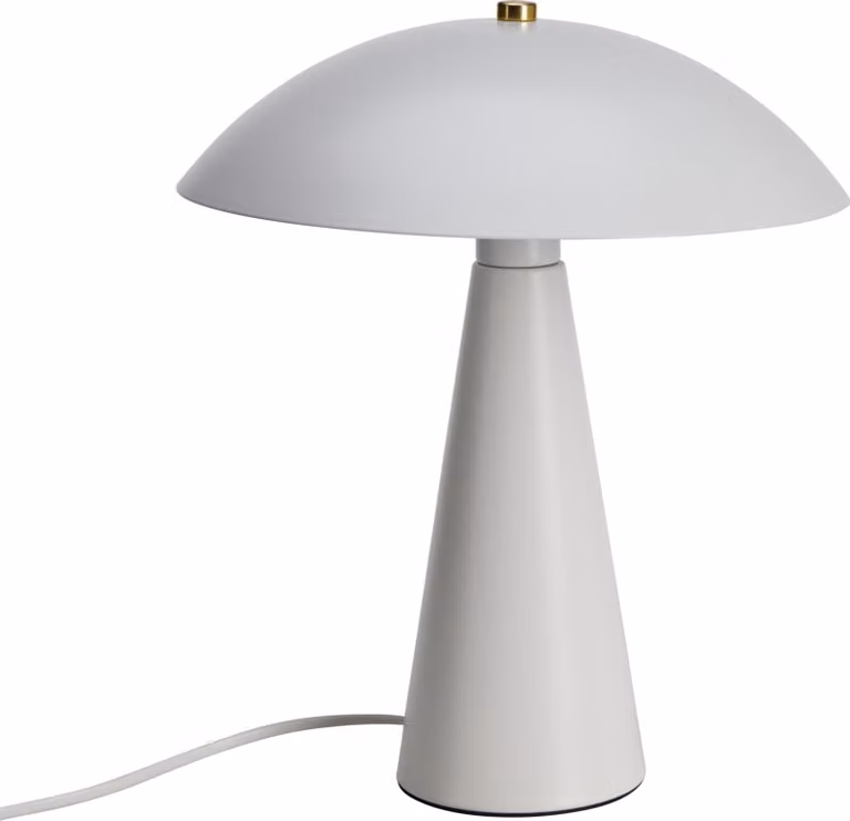 Lampada da tavolo a forma di fungo JUNA, Ø 26 cm