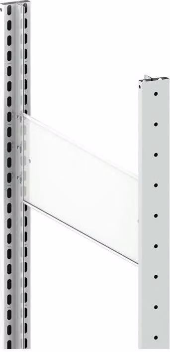 Telaio di supporto H2000xD500mm argento, zincato META