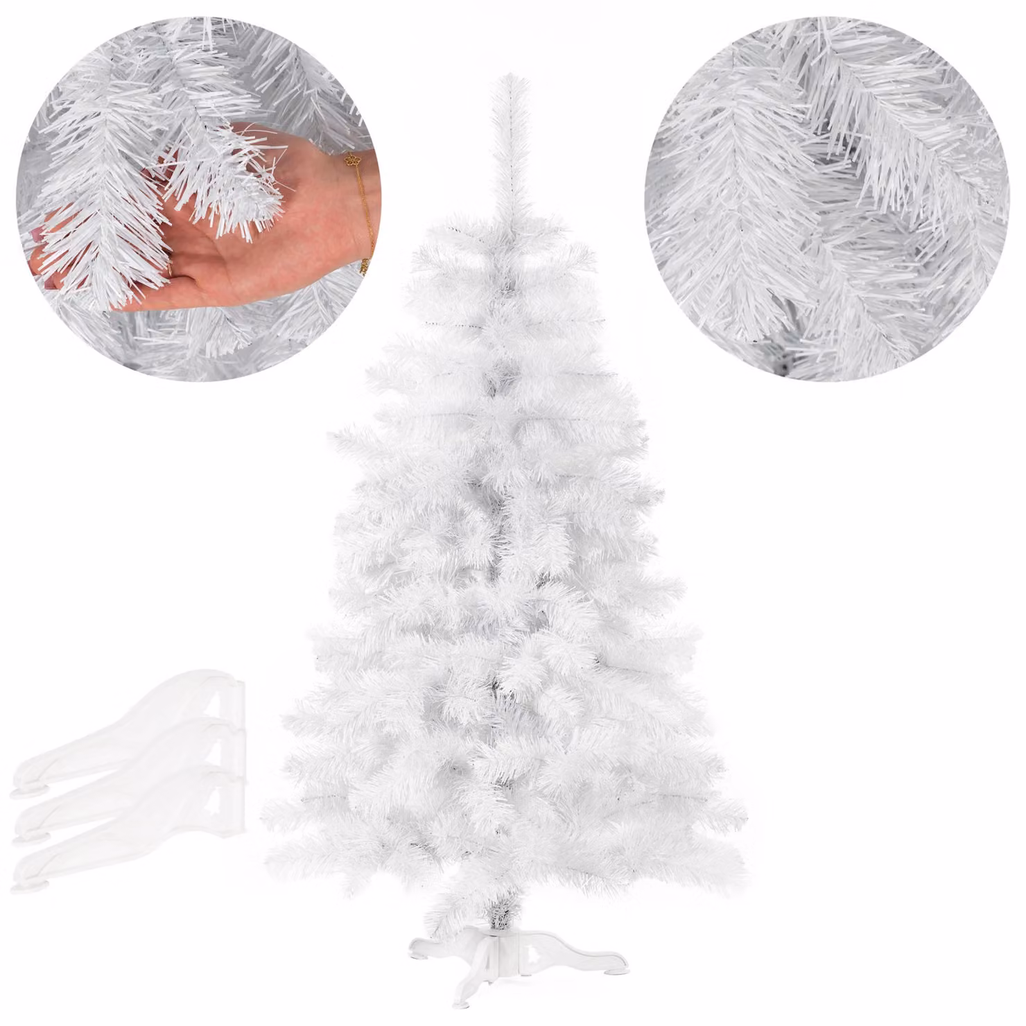 Albero di Natale Abete bianco 150 cm