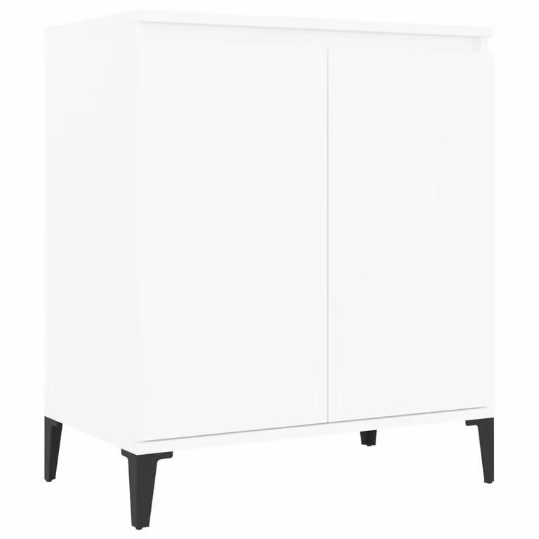 Credenza Bianca 60x35x70 cm in Legno Multistrato