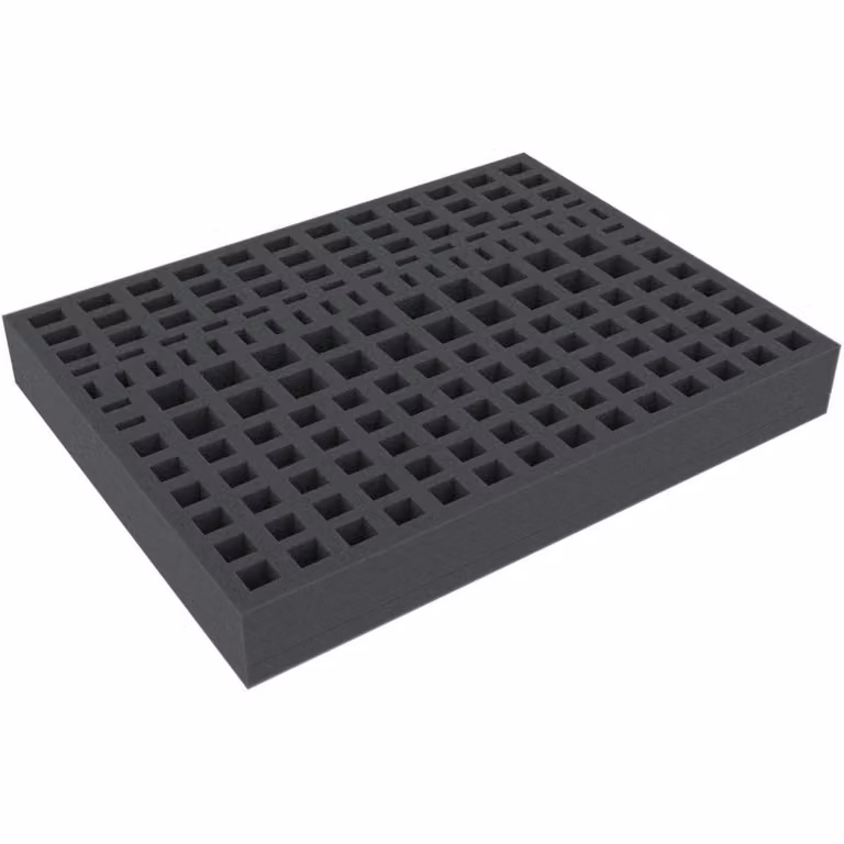Inserto in schiuma 280x215x35 mm per miniature da giochi da tavolo