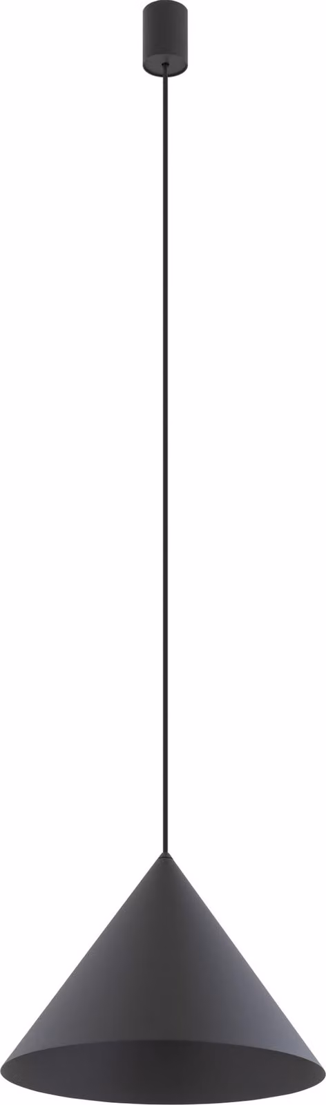 Lampada a sospensione ZENITH grigia 1xGU10x20W in metallo, dimensioni: 130x35x35 cm, IP20, Nowodvorski Lighting