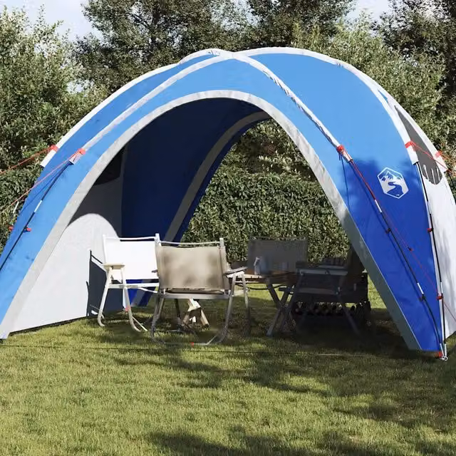 Tenda per Feste-Tenda da campeggio Blu Impermeabile 164579