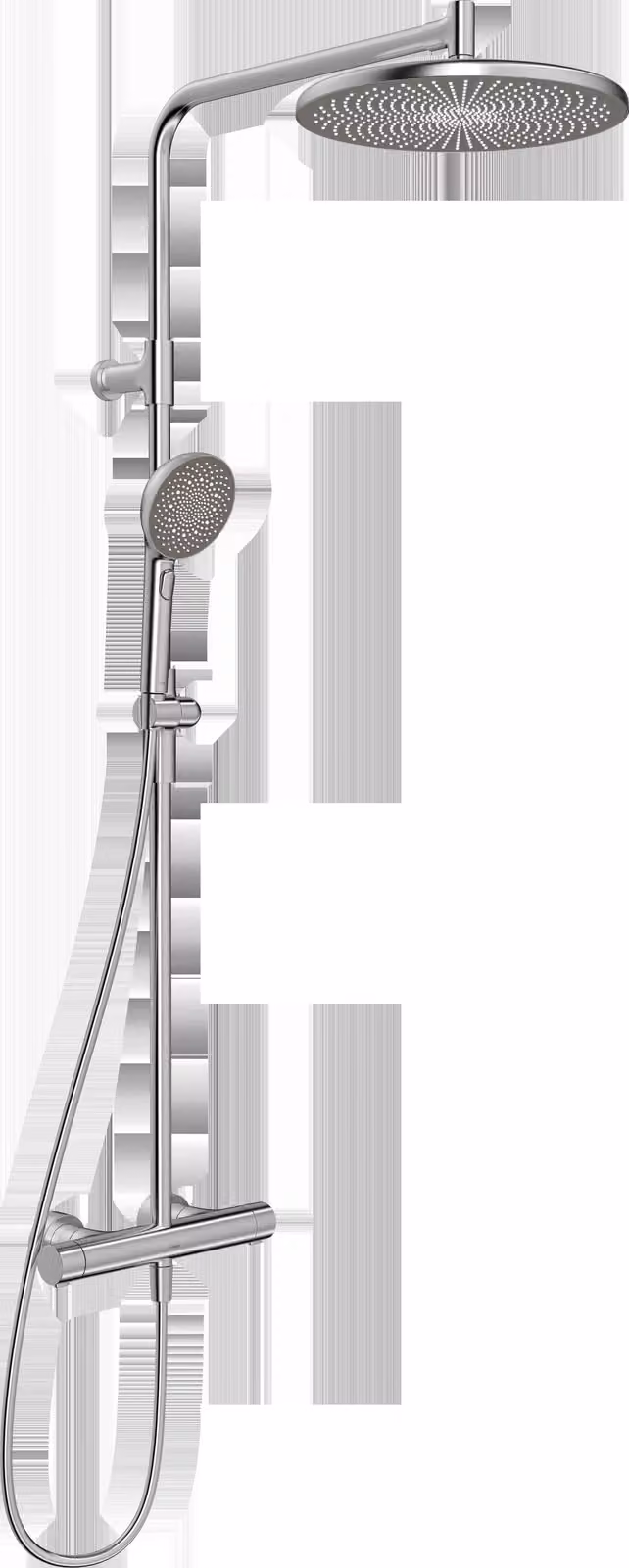 HANSA HANSAAURELIA robinetterie de douche à effet pluie, 3 jets, 4719910380, 4719910380
