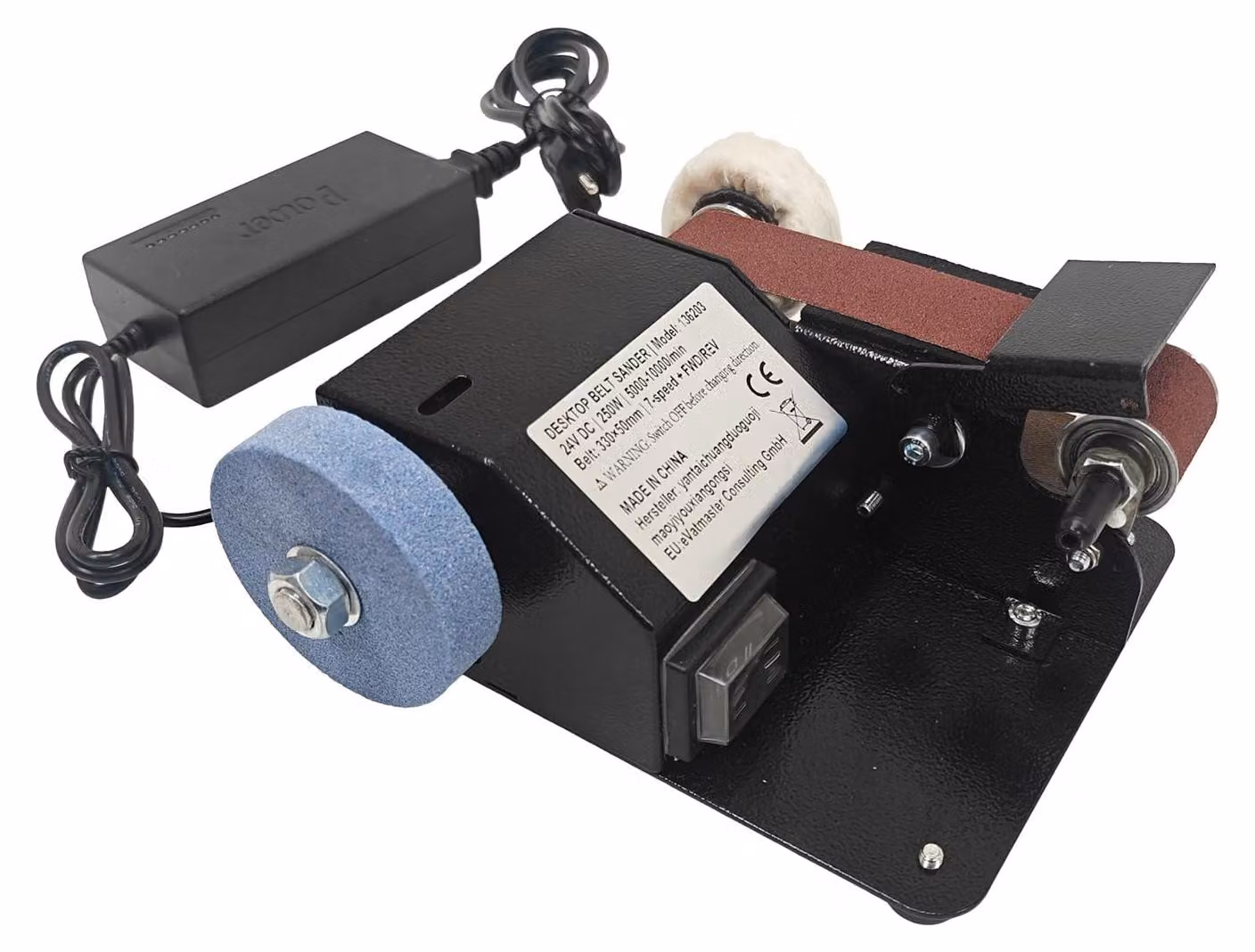 Mini smerigliatrice angolare da 250W con 7 velocità, ideale per affilare coltelli e per progetti fai-da-te
