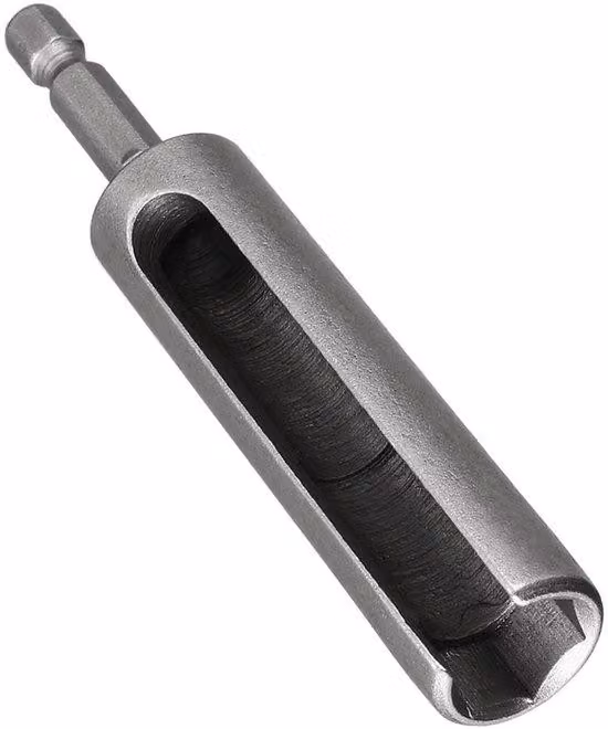 Cacciavite da 12 mm - 1/4 di pollice - Magnetico - Lega di cromo-vanadio - Lunghezza 10 cm - Resistente - Multiuso