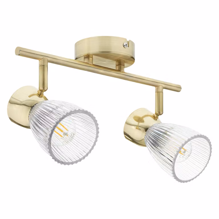 Best Gold 2Xe14 plafoniera Lampada da soffitto Faretti da soffitto