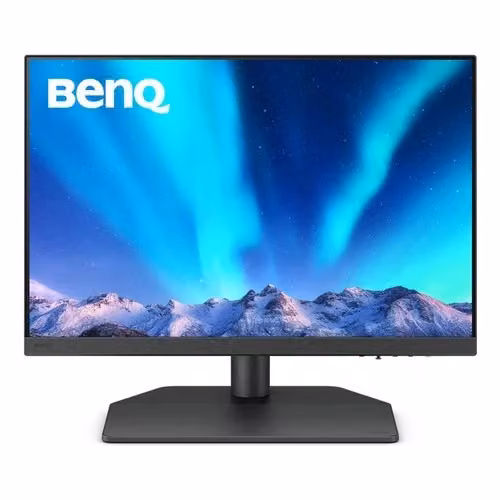 Monitor BenQ PhotoVue SW242Q da 24,1 pollici con pannello IPS, risoluzione WQXGA 2560x1600, 60Hz, colore nero – 2