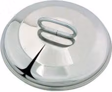 Coperchio bombato per pentola Metalsomma in acciaio inox 18/10 colore argento Diametro: 30 cm