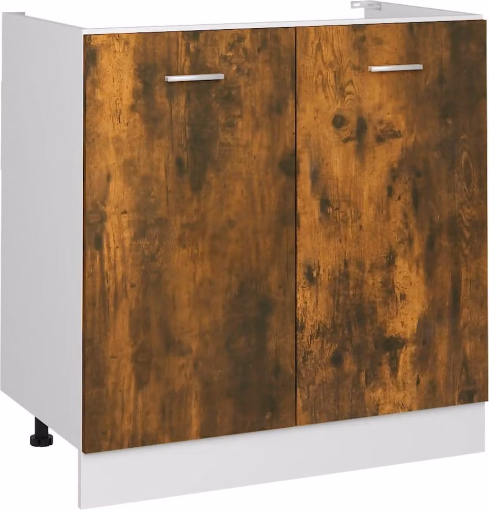 Mobile Sottolavello “Lyon” Rovere Fumo 80x46x81,5 cm