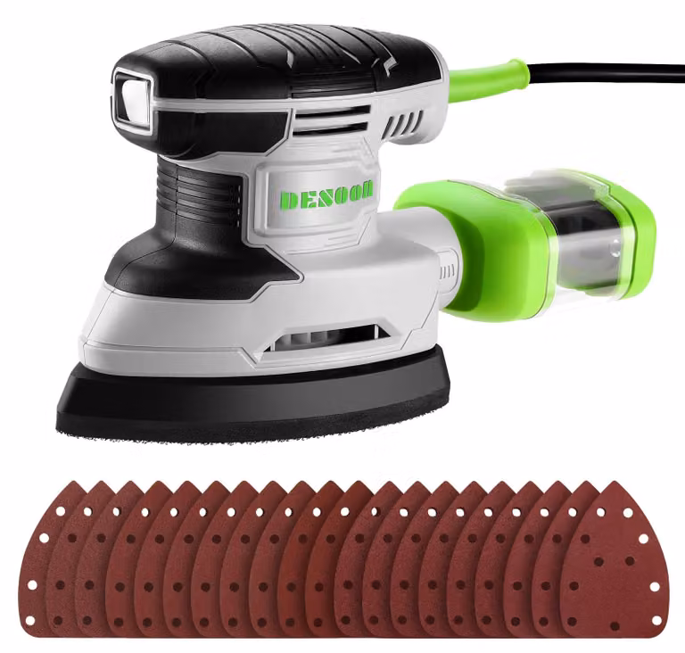 Levigatrice triangolare - Potenza: 180 W - Elettrica, con cavo