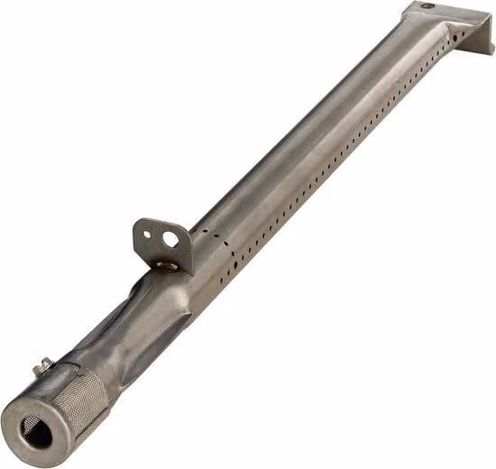 Ricambi per turbine a gas - Ricambi - Ricambi per barbecue a gas - Tubo diritto in acciaio inossidabile - 3969 x 254 cm - Argento