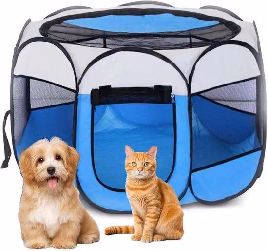 Cuccia per cani - 74 x 73 x 43 cm - Blu