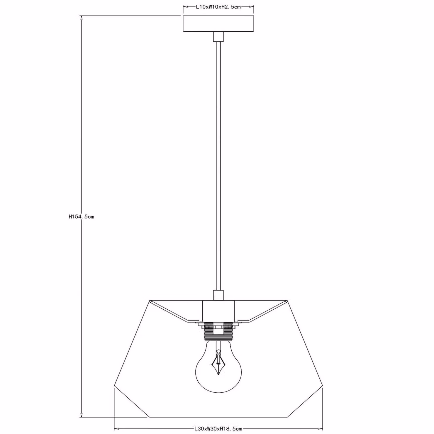 Lucide Lampada a sospensione Jessica, dimmerabile, Nero, Soggiorno / Sala da pranzo, Tessuto / Stoffa / Seta, Lampada a sospensione