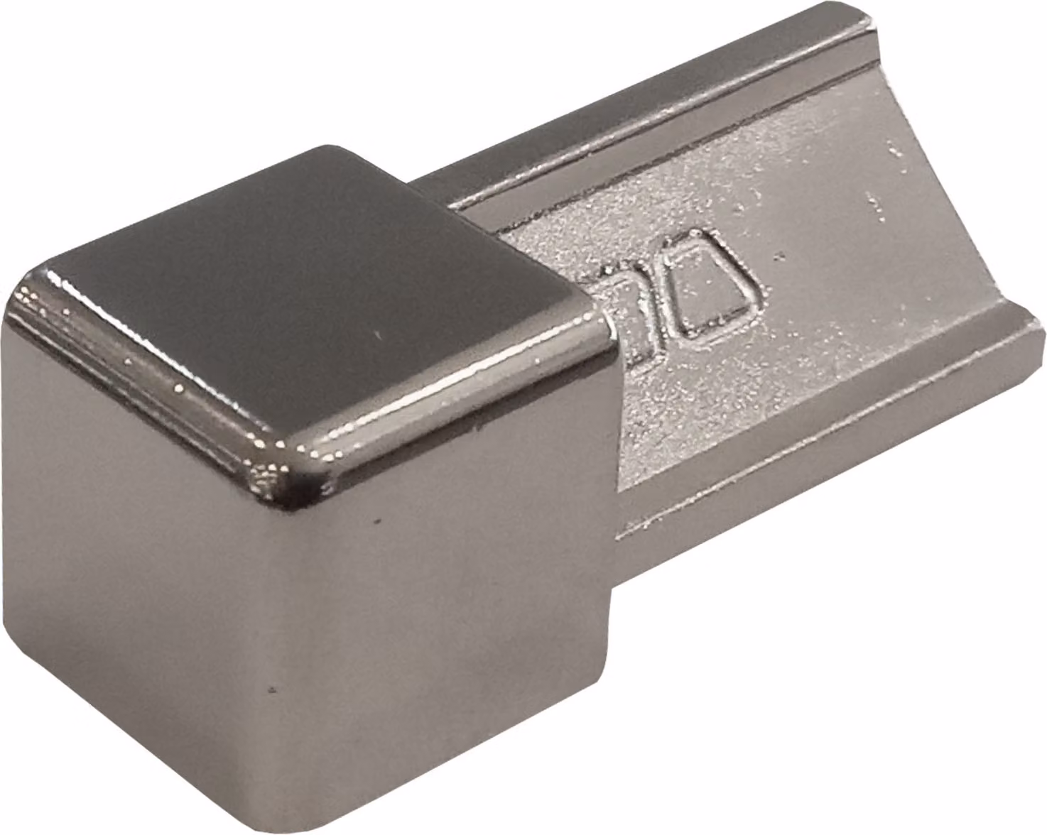 Schlüter QUADEC EV/Q125E Ecke 90° Edelstahl H=12,5mm