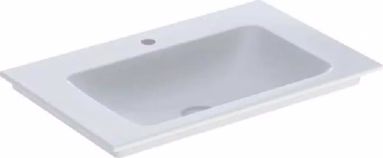 Geberit ONE lavabo pour meubles sortie verticale, 75x14x48cm, 505.010.01.2, 505.010.01.2